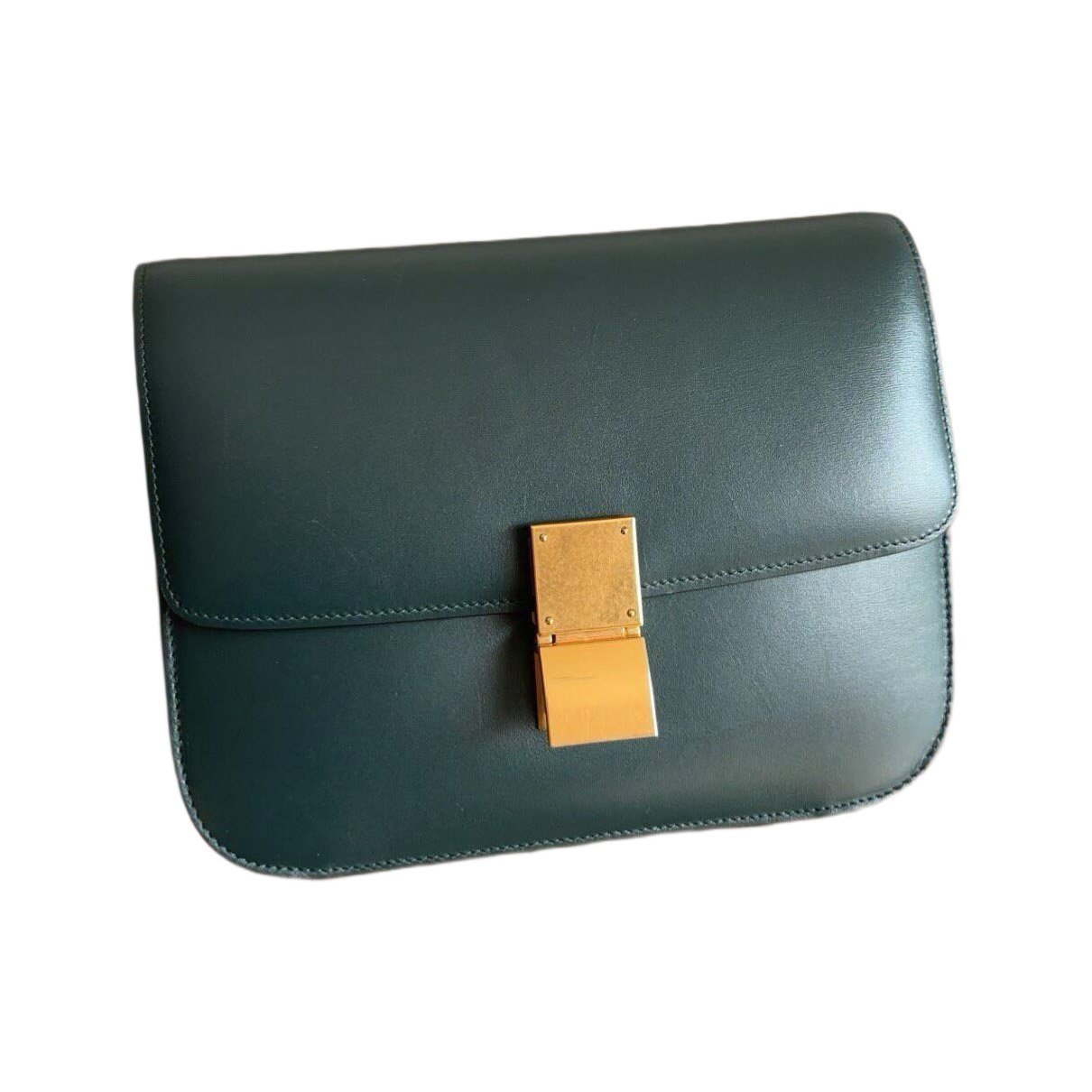 Classic leather handbag