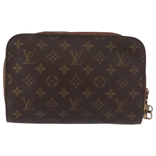 Orsay leather clutch bag