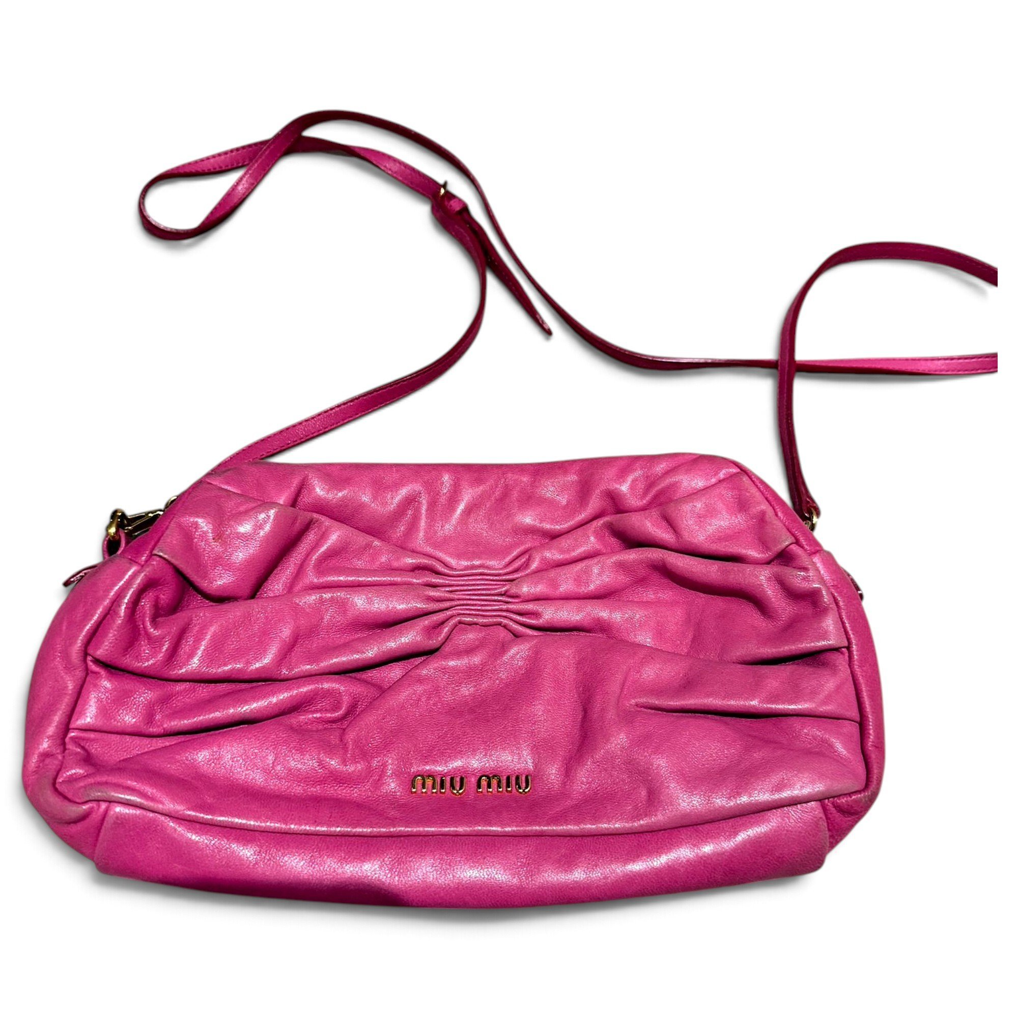 Leather crossbody bag