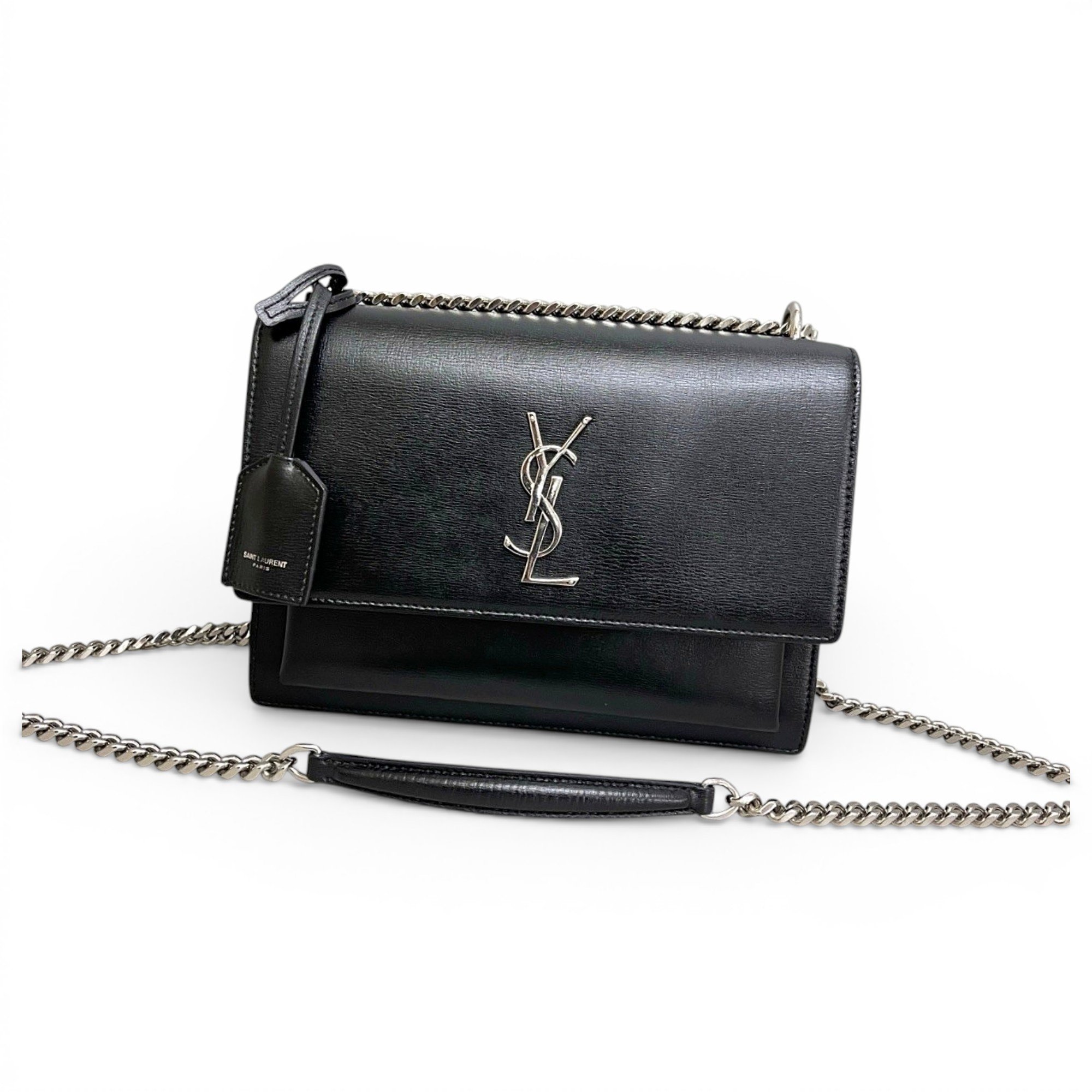 Sunset leather handbag