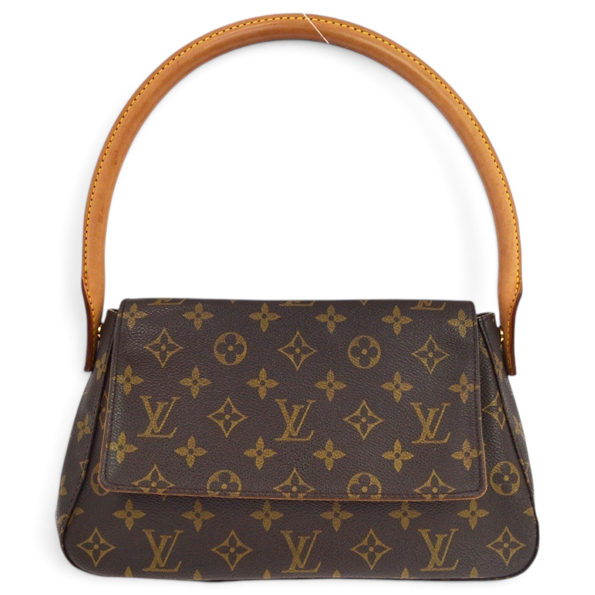 Looping cloth handbag
