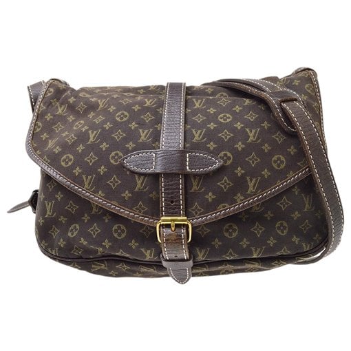 Louis Vuitton Saumur cloth handbag