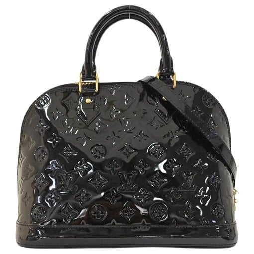 Alma patent leather handbag