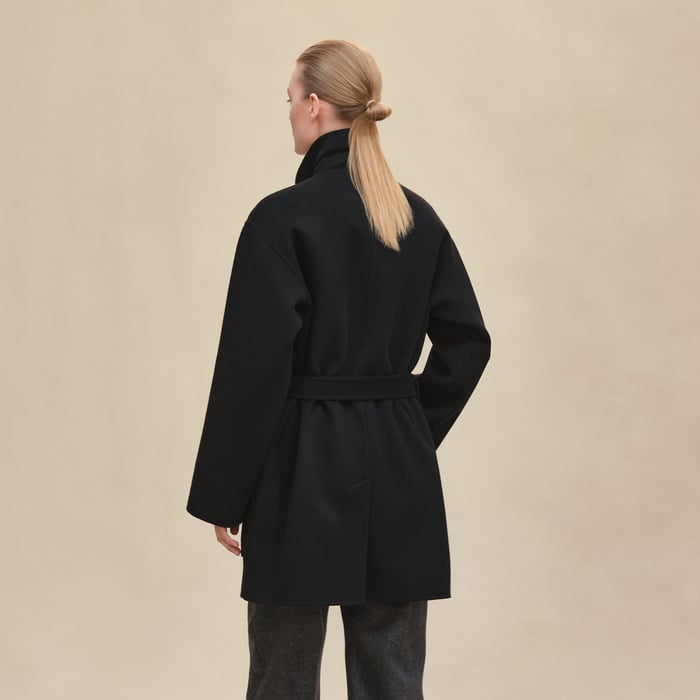 Noir Short Coat