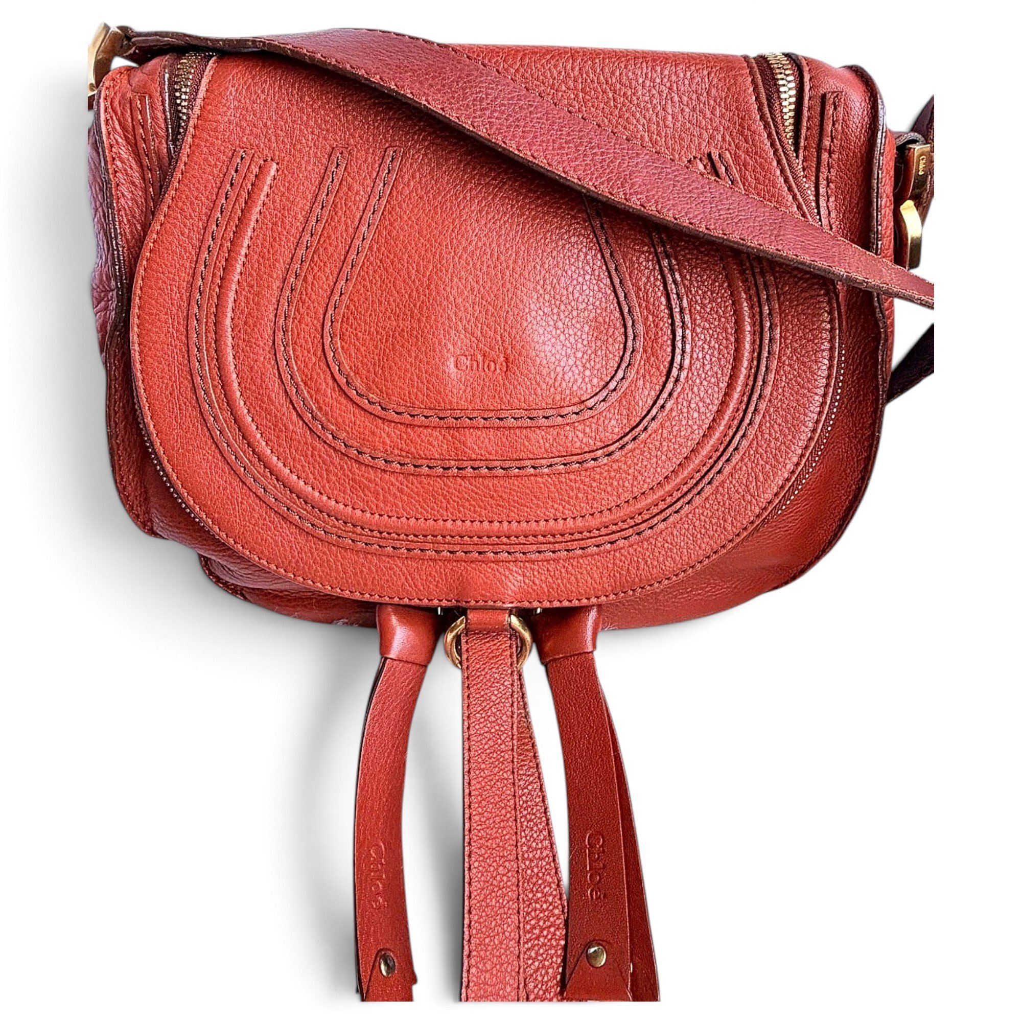 Chloe Leather crossbody bag