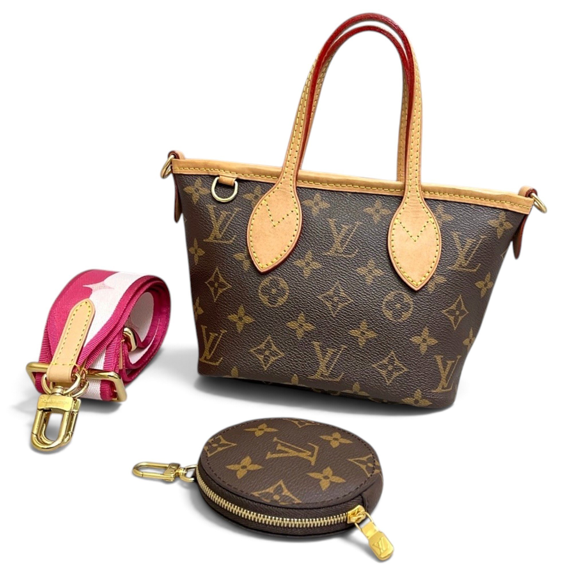 Neverfull leather handbag