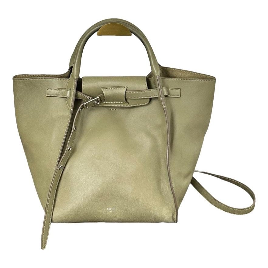Big Bag leather handbag