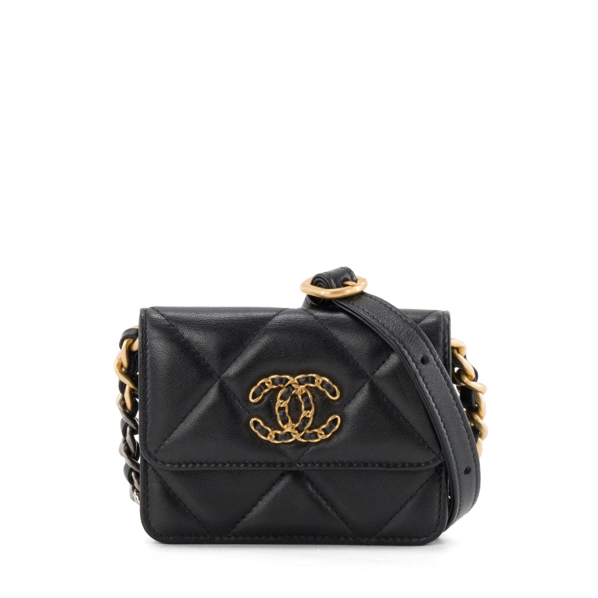 Chanel 19 leather mini bag