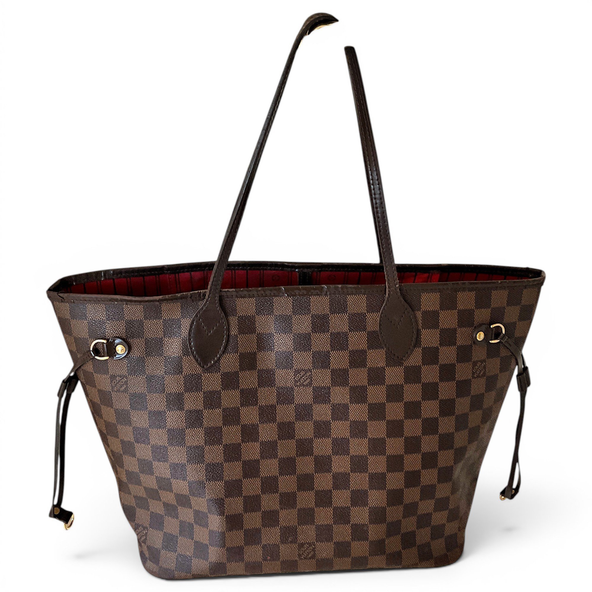 Neverfull leather tote