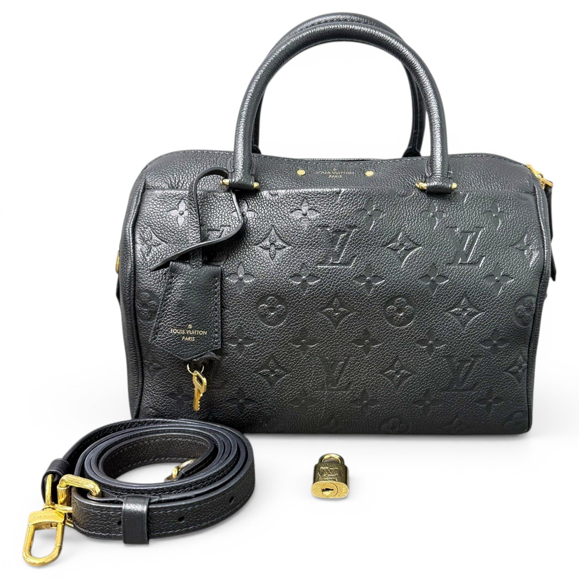 Speedy Bandoulière leather handbag