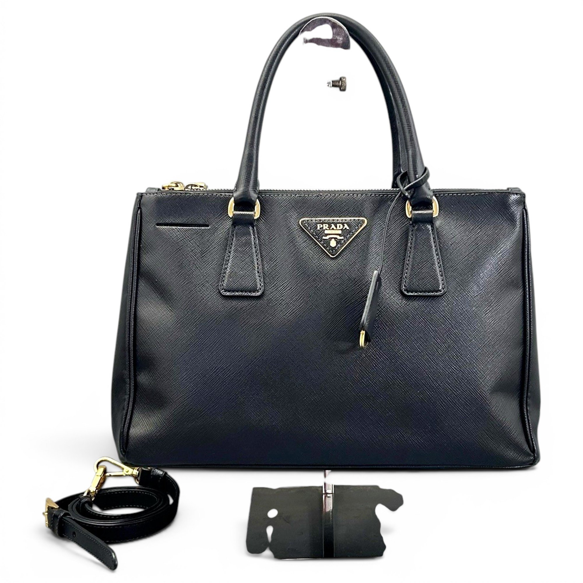 Galleria leather handbag