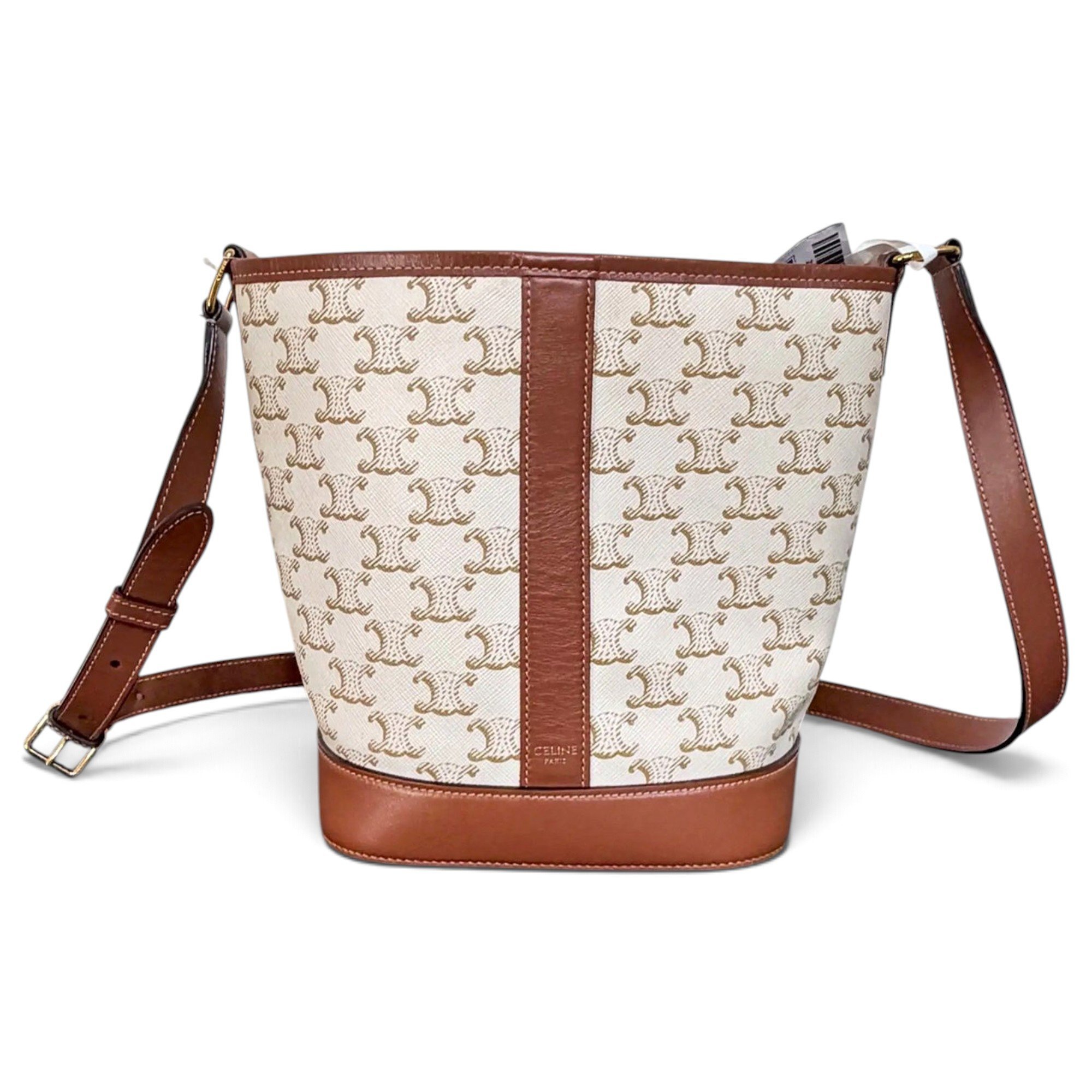 SAC SEAU leather crossbody bag
