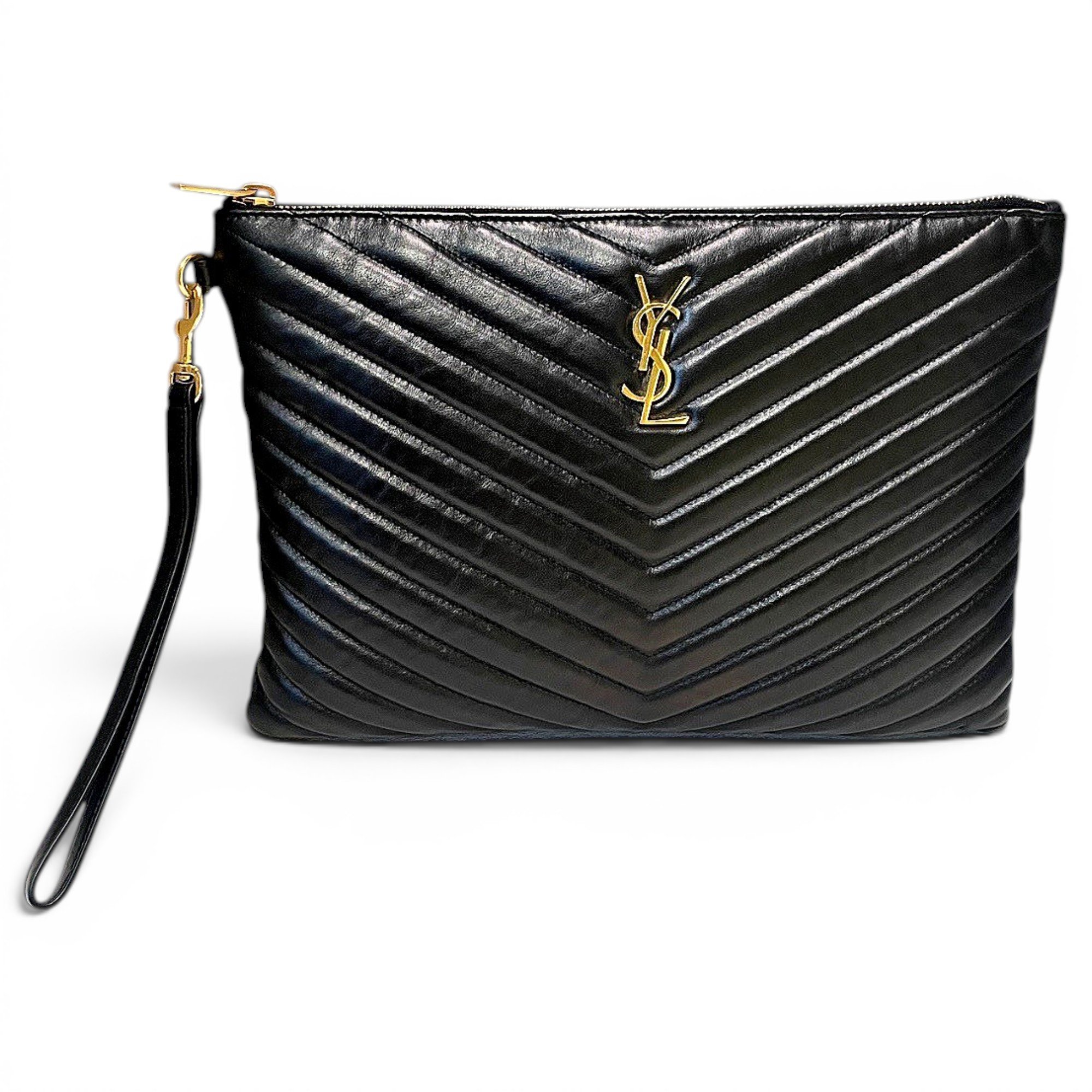 New Jolie leather clutch bag