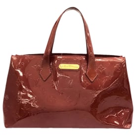 Louis Vuitton Wilshire patent leather tote