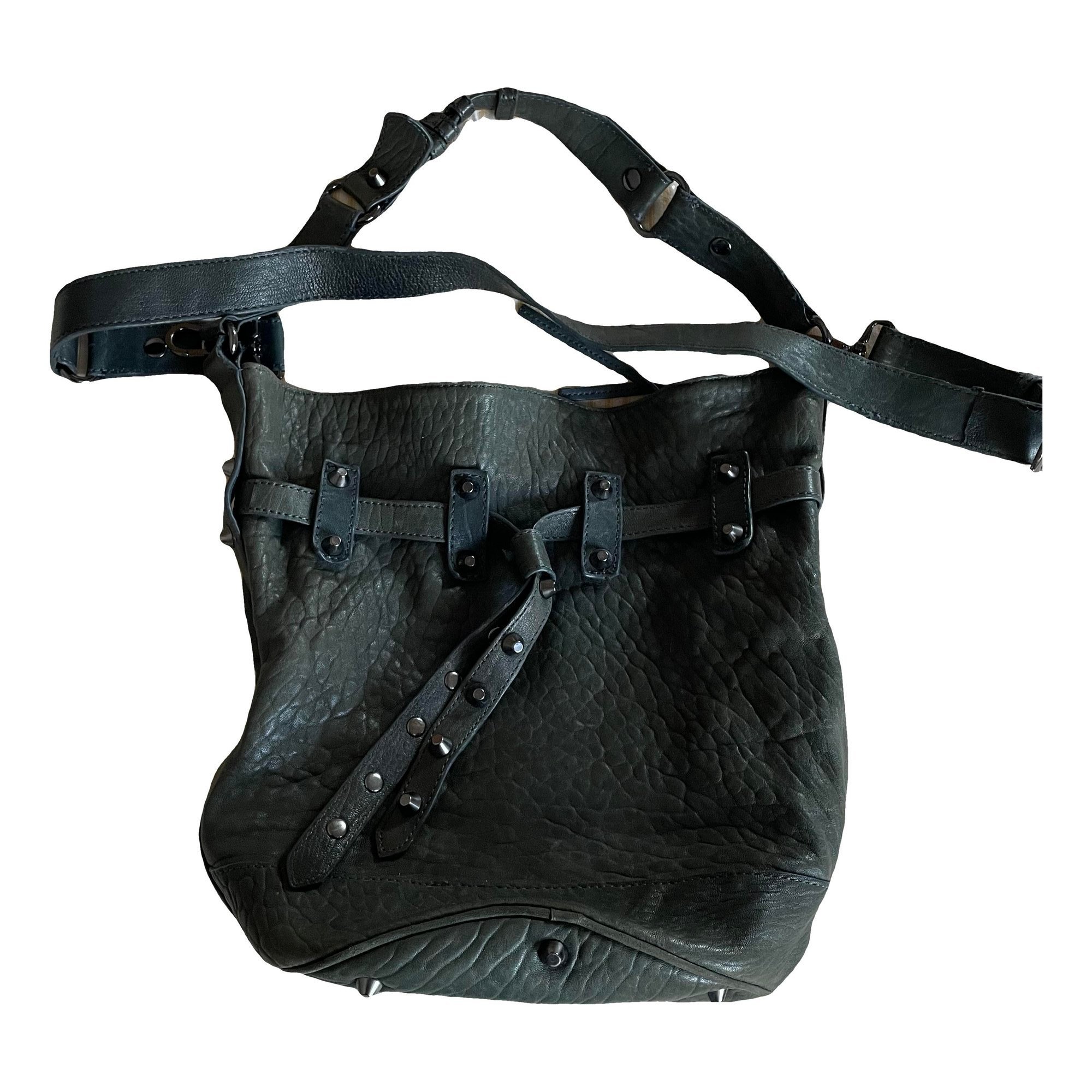 Leather handbag