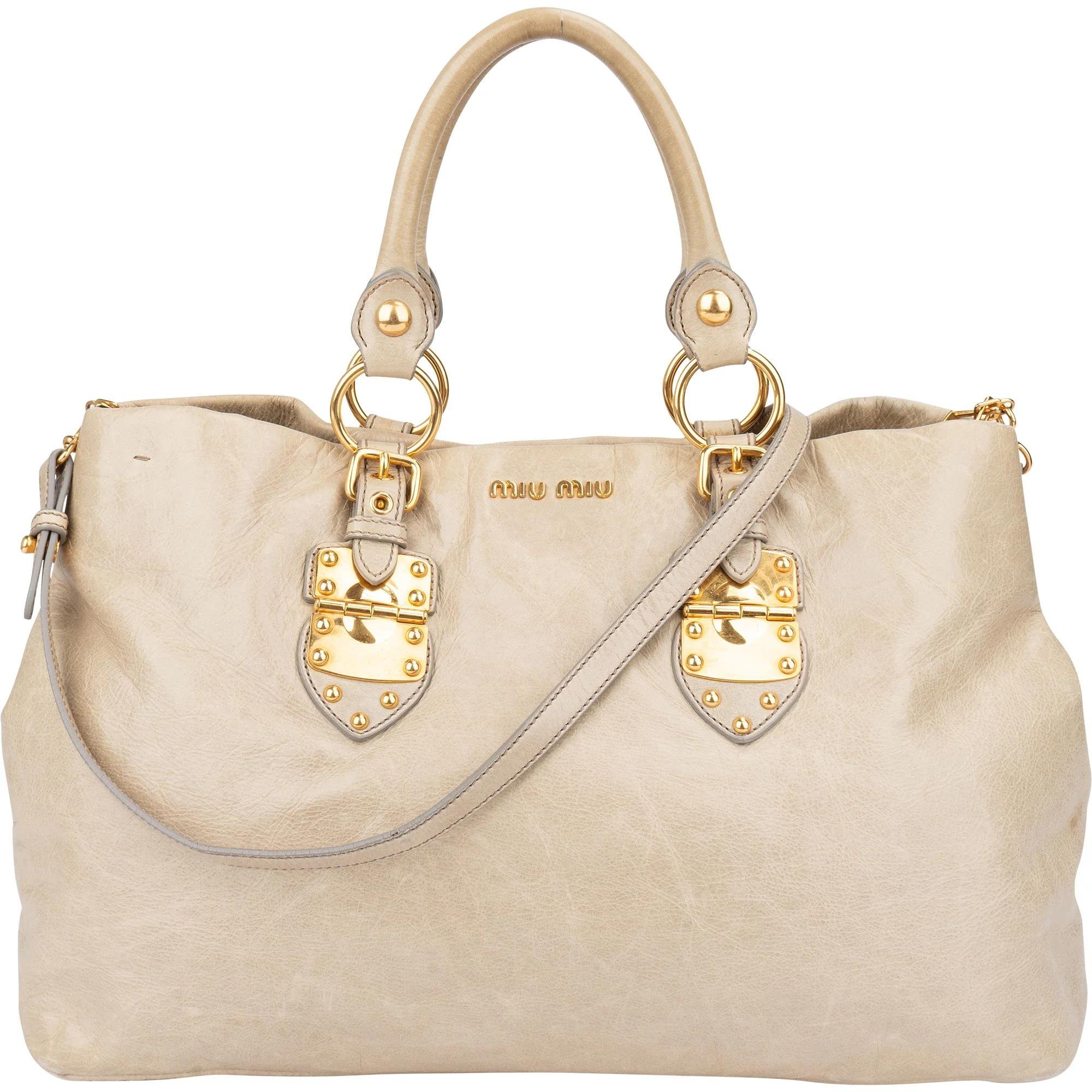 Vitello leather handbag