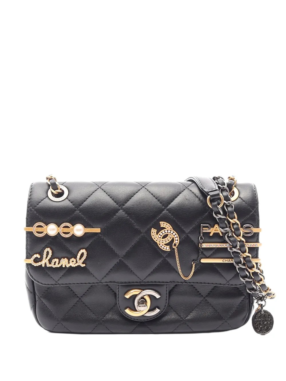 2021-2026 Lambskin Coco Clips Flap Bag shoulder bag