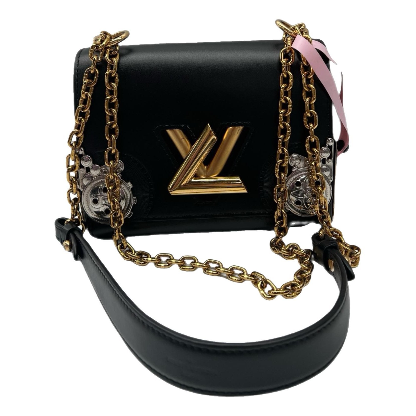 Twist Long Chain Wallet leather crossbody bag