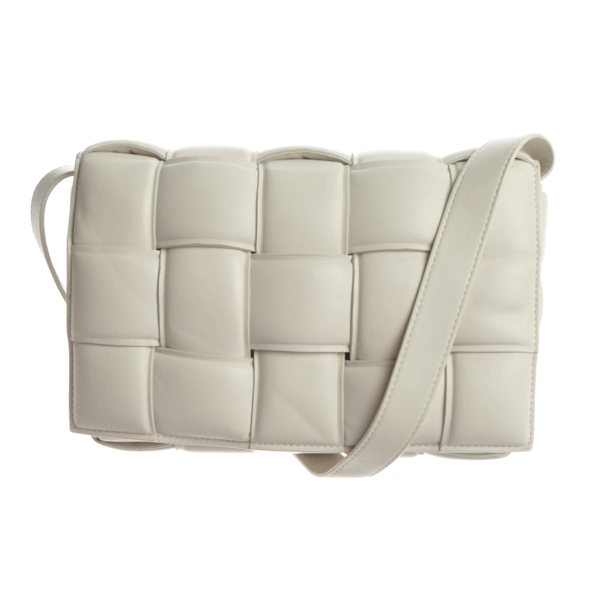 Cassette Padded leather bag