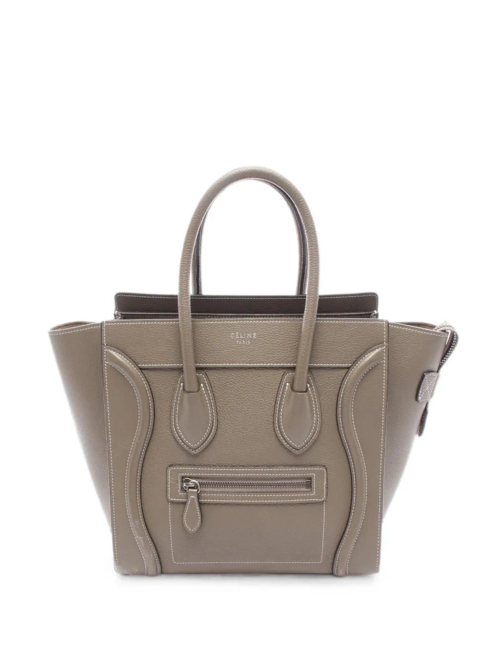 2000s micro Luggage tote bag