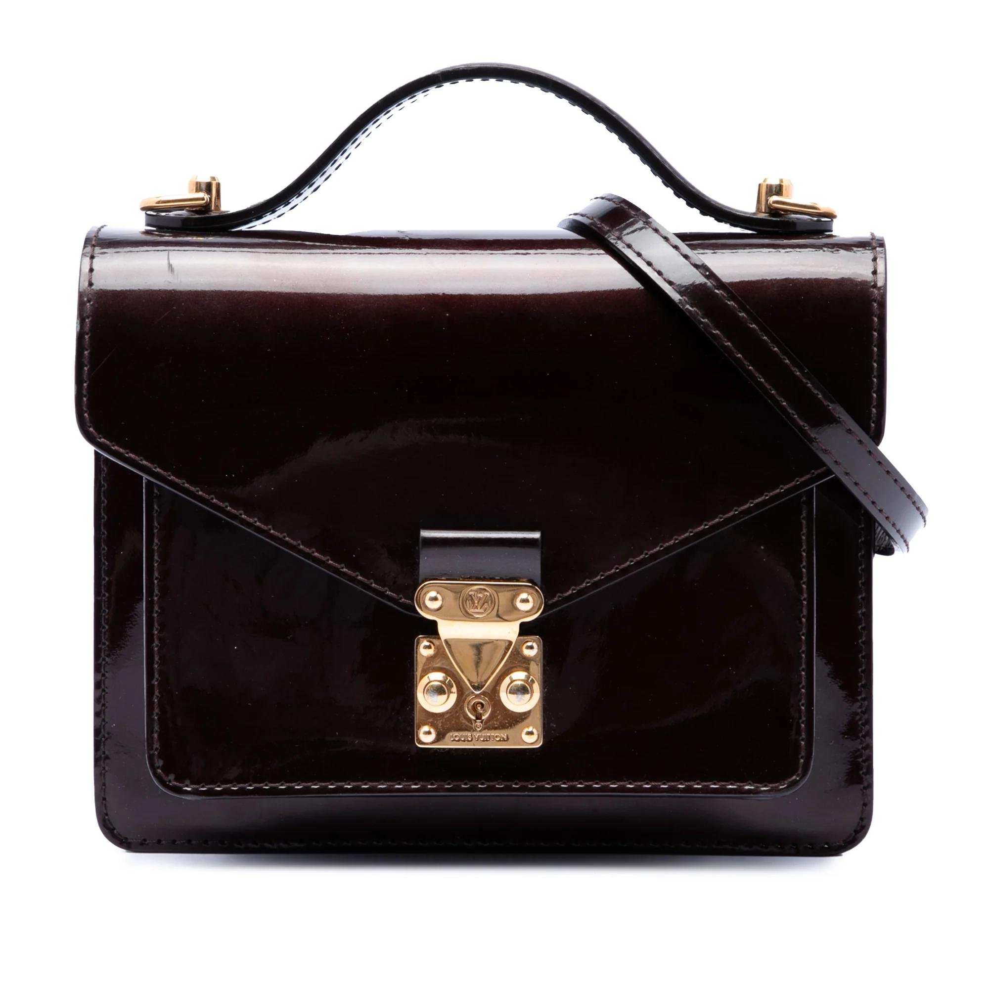 Monceau leather satchel