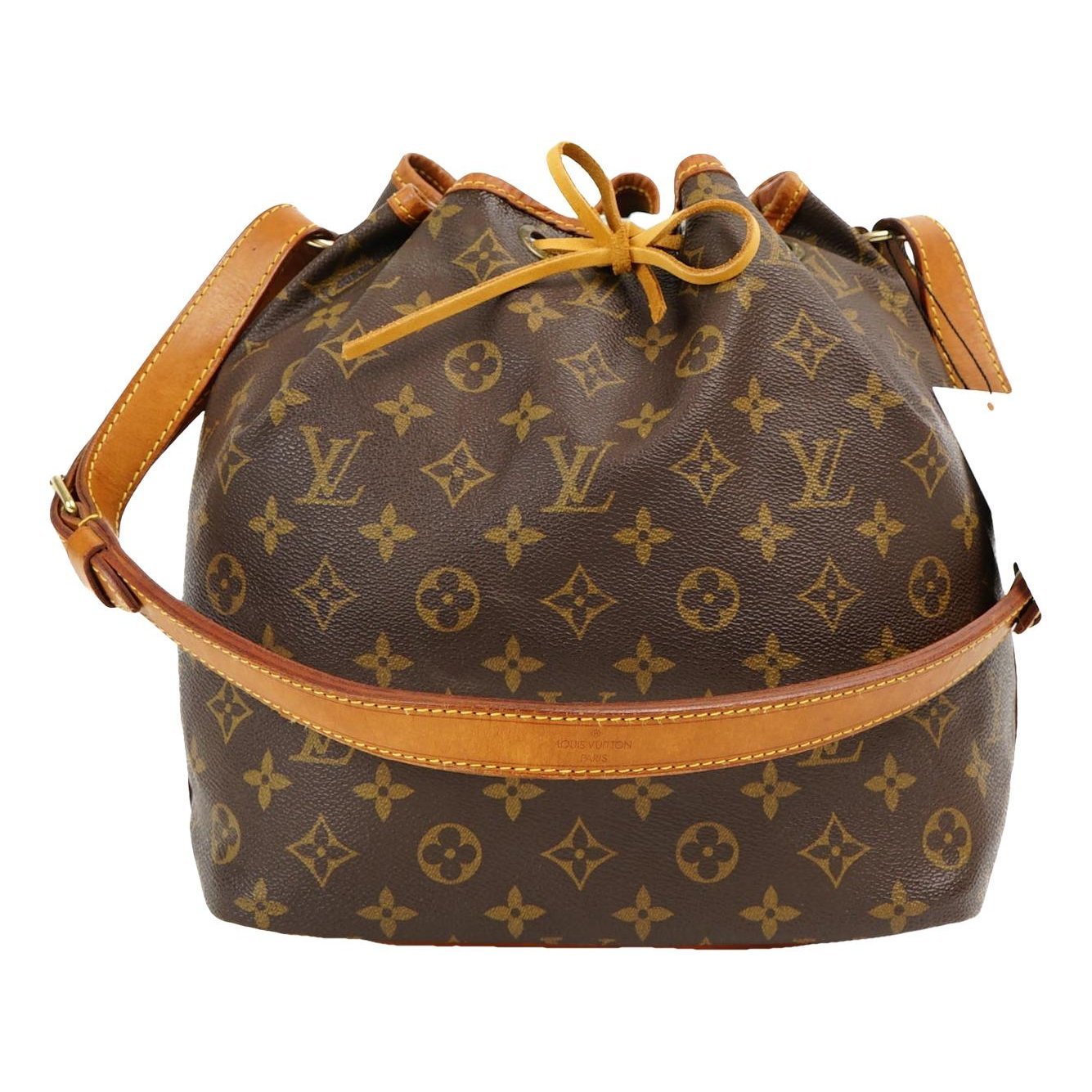 Poche Noé leather handbag