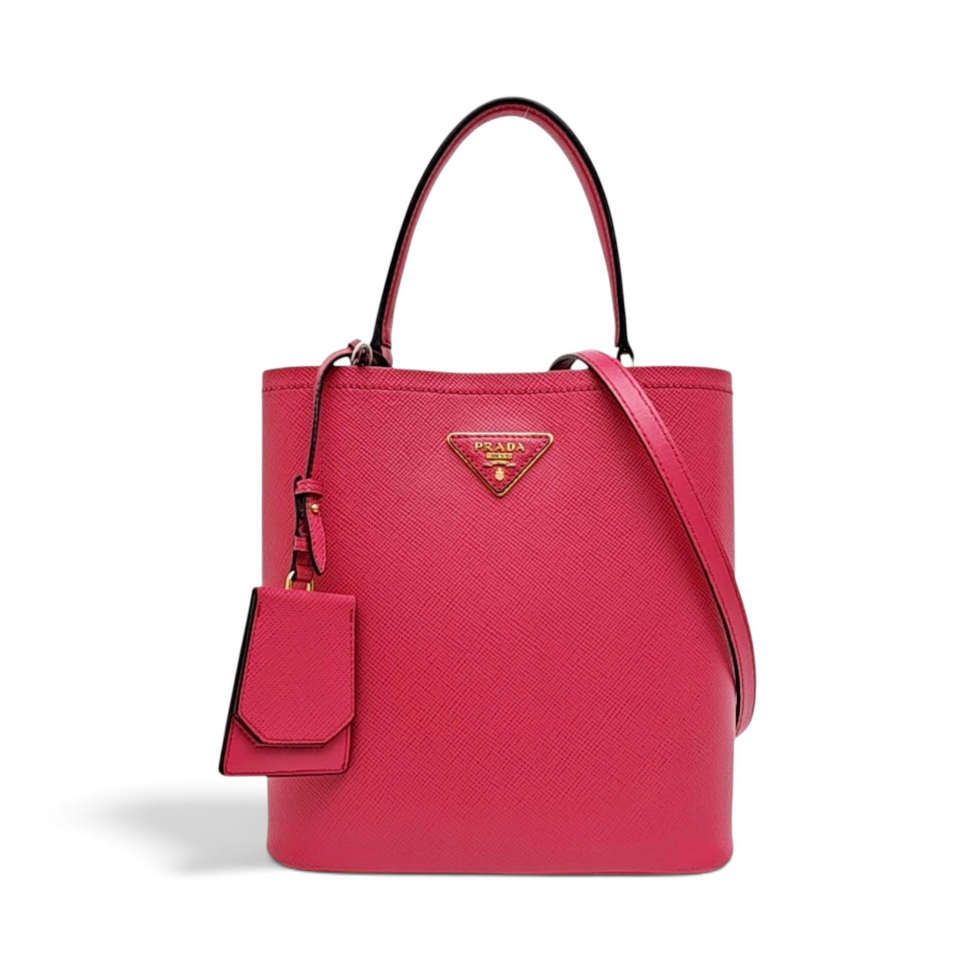 Panier leather handbag