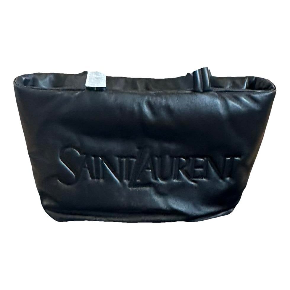 Leather tote