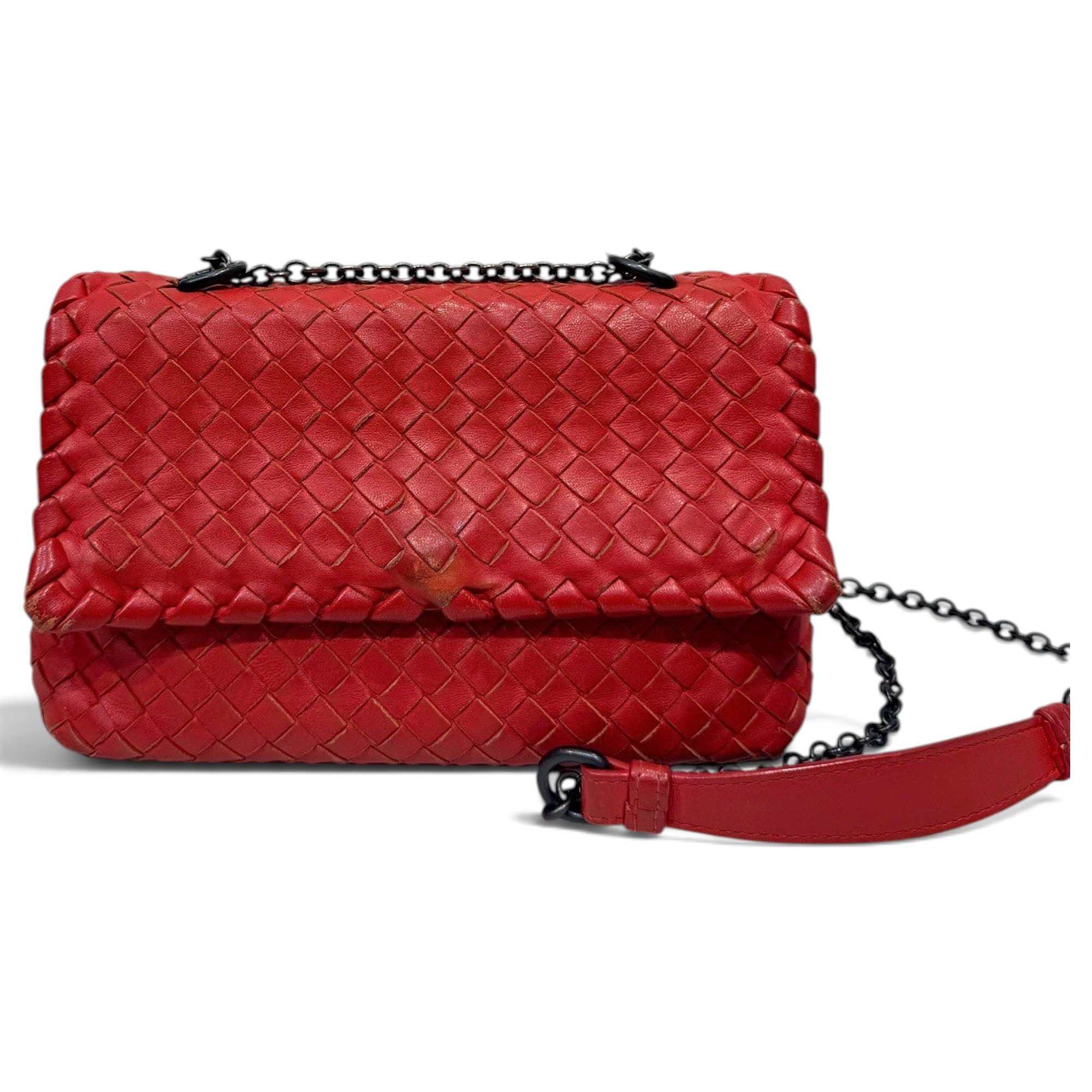 Olimpia leather handbag
