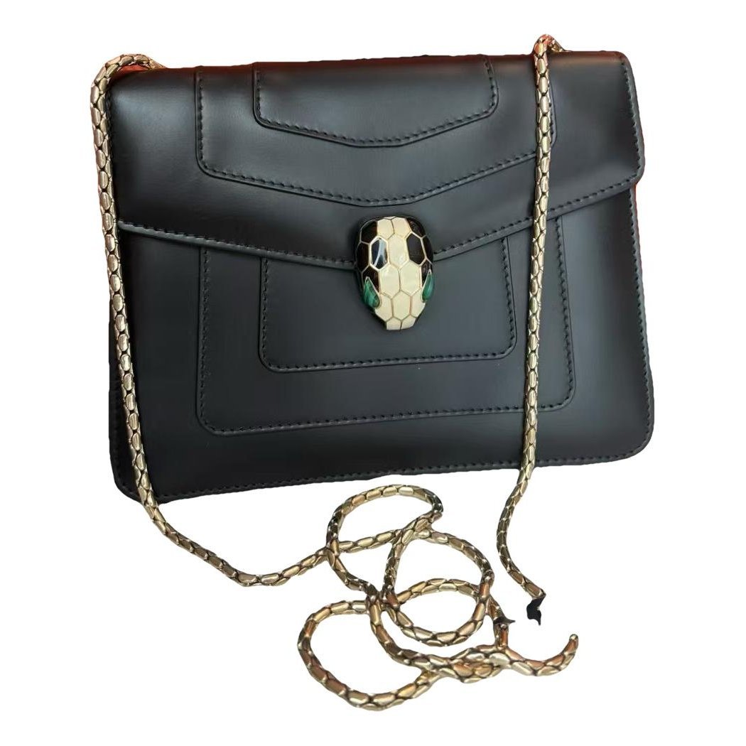 Serpenti leather crossbody bag