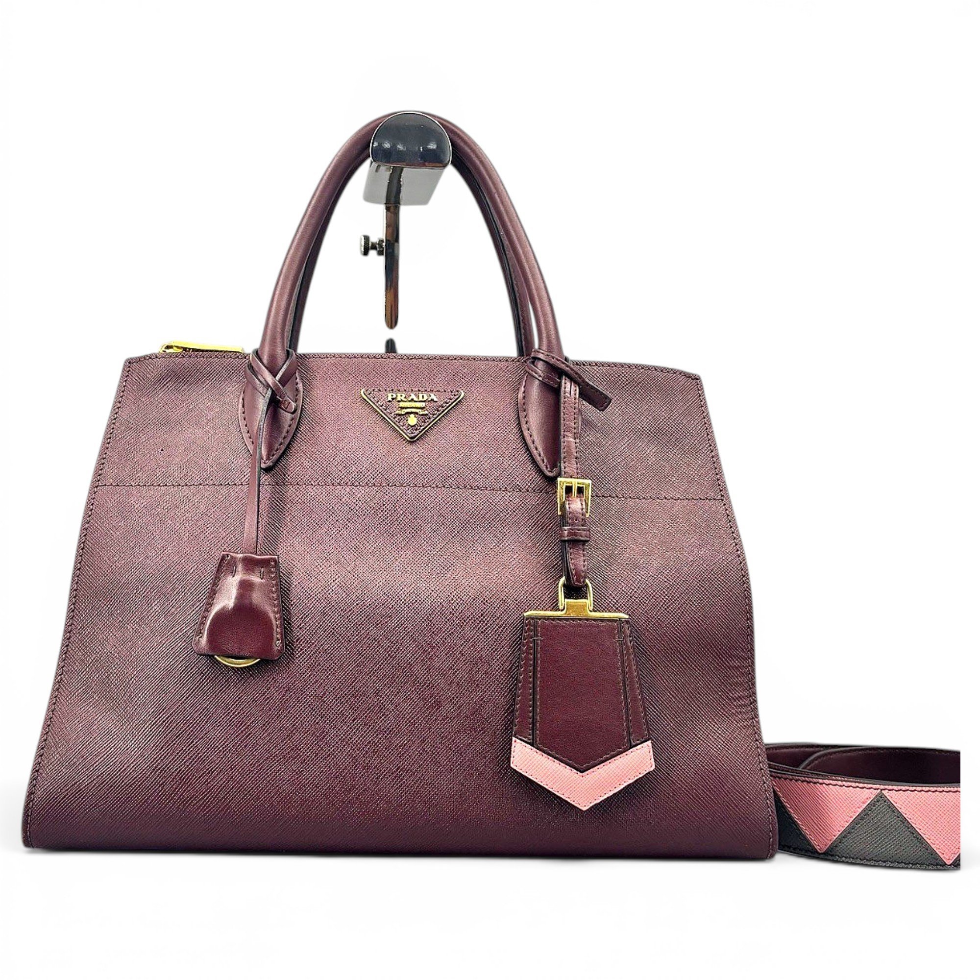 Paradigme leather handbag
