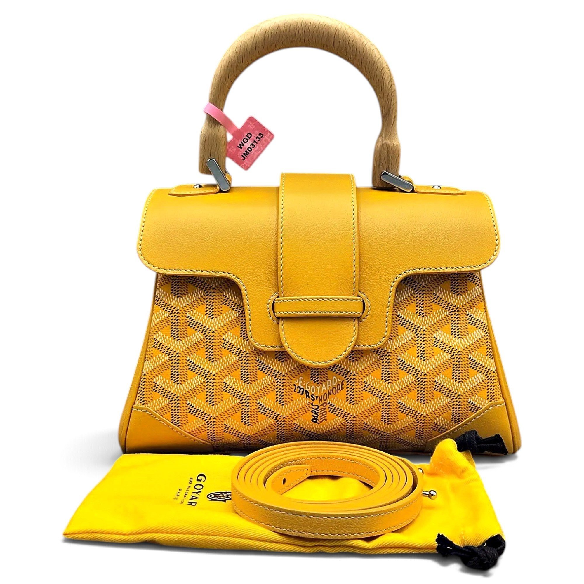 Saïgon leather crossbody bag