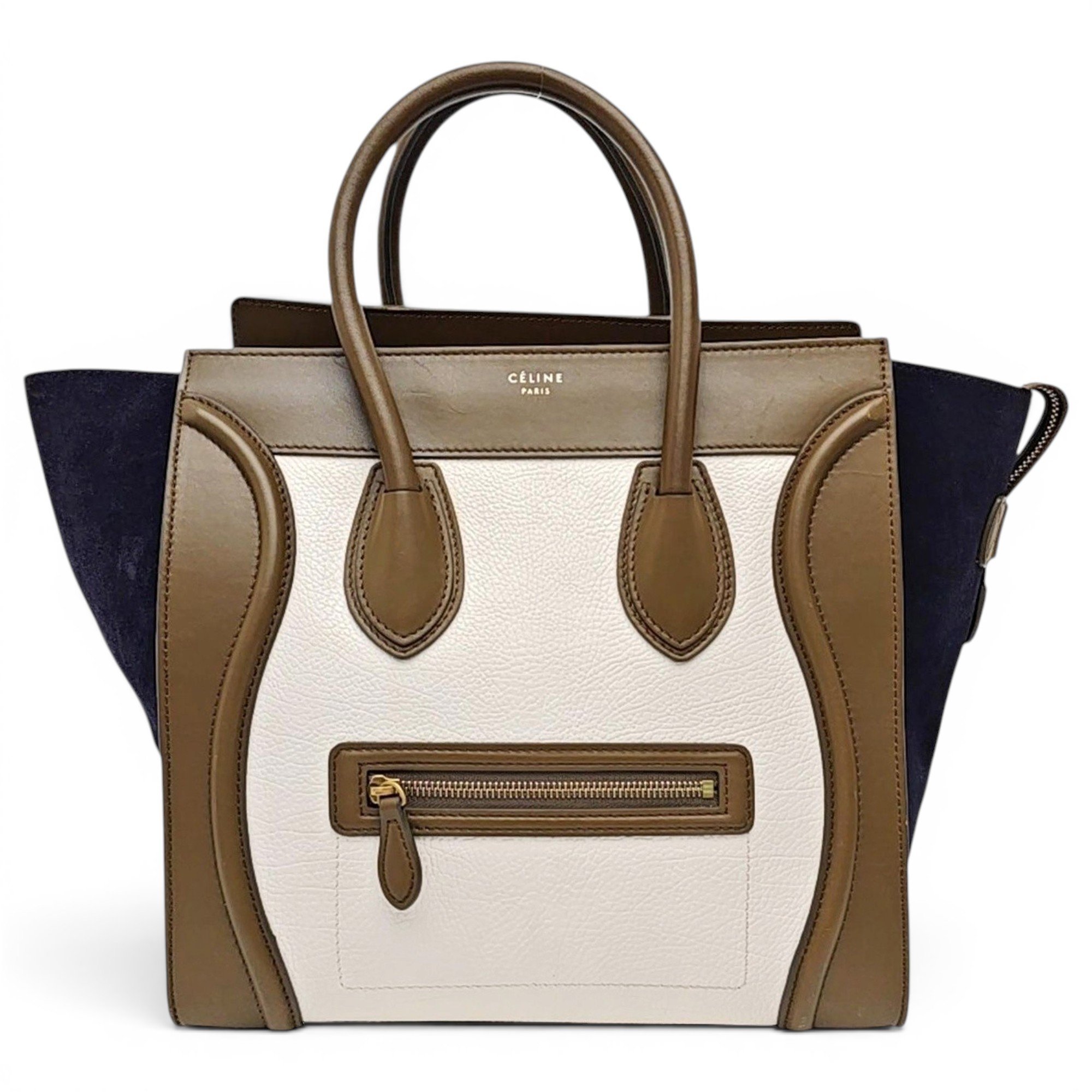 Luggage leather handbag