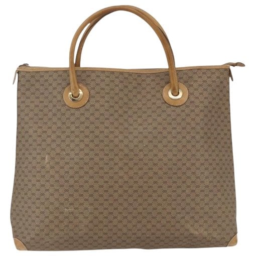Leather tote