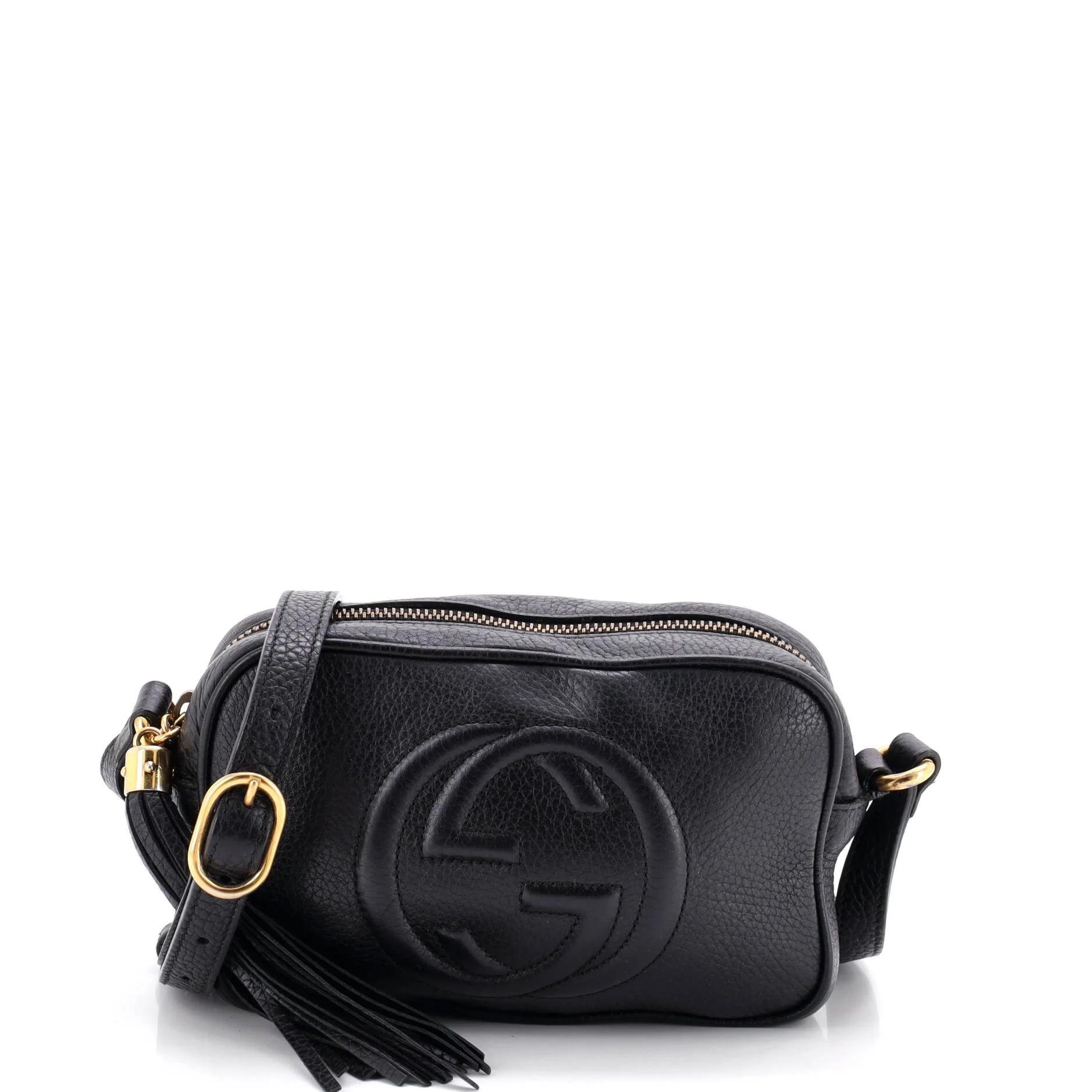 Leather crossbody bag
