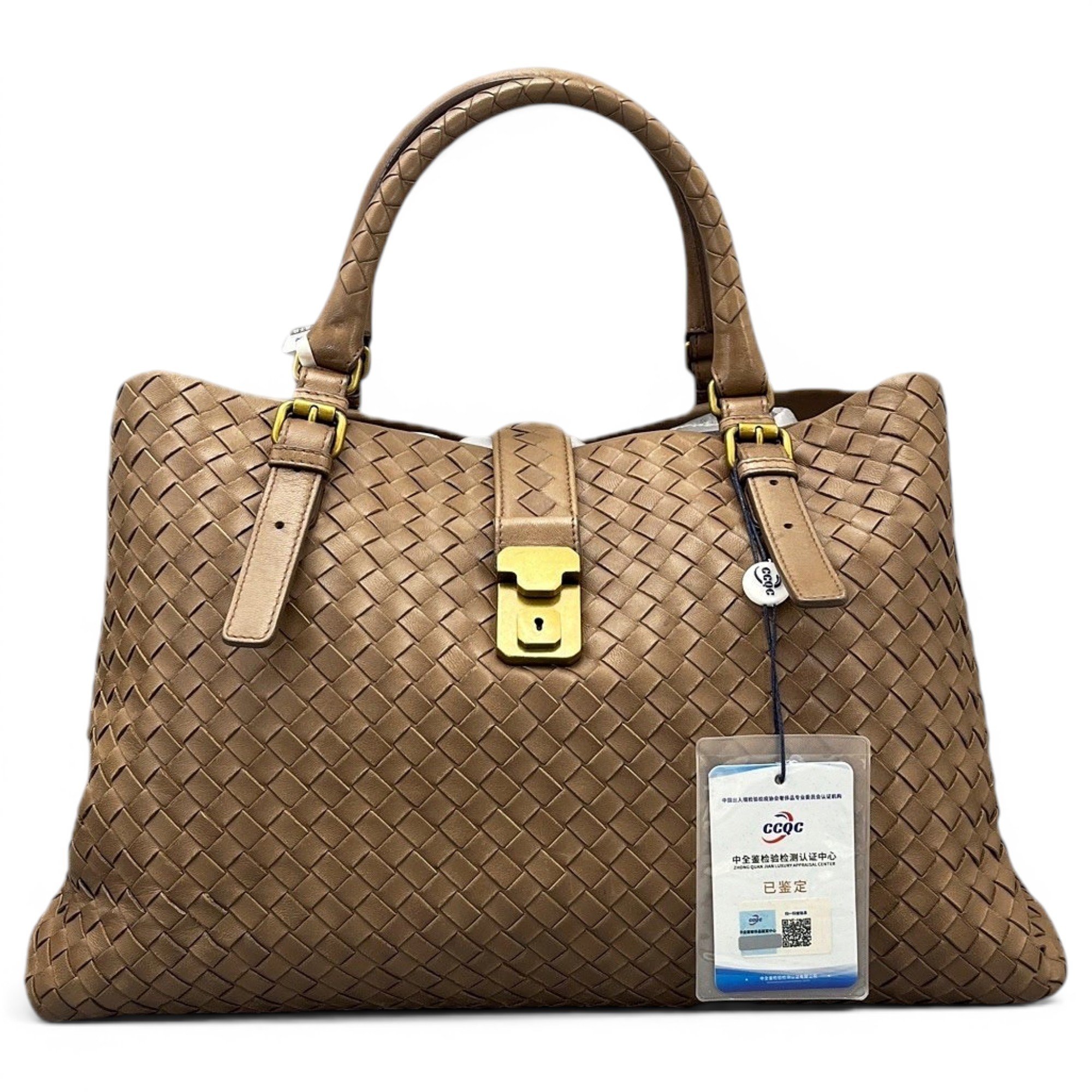 Roma leather handbag