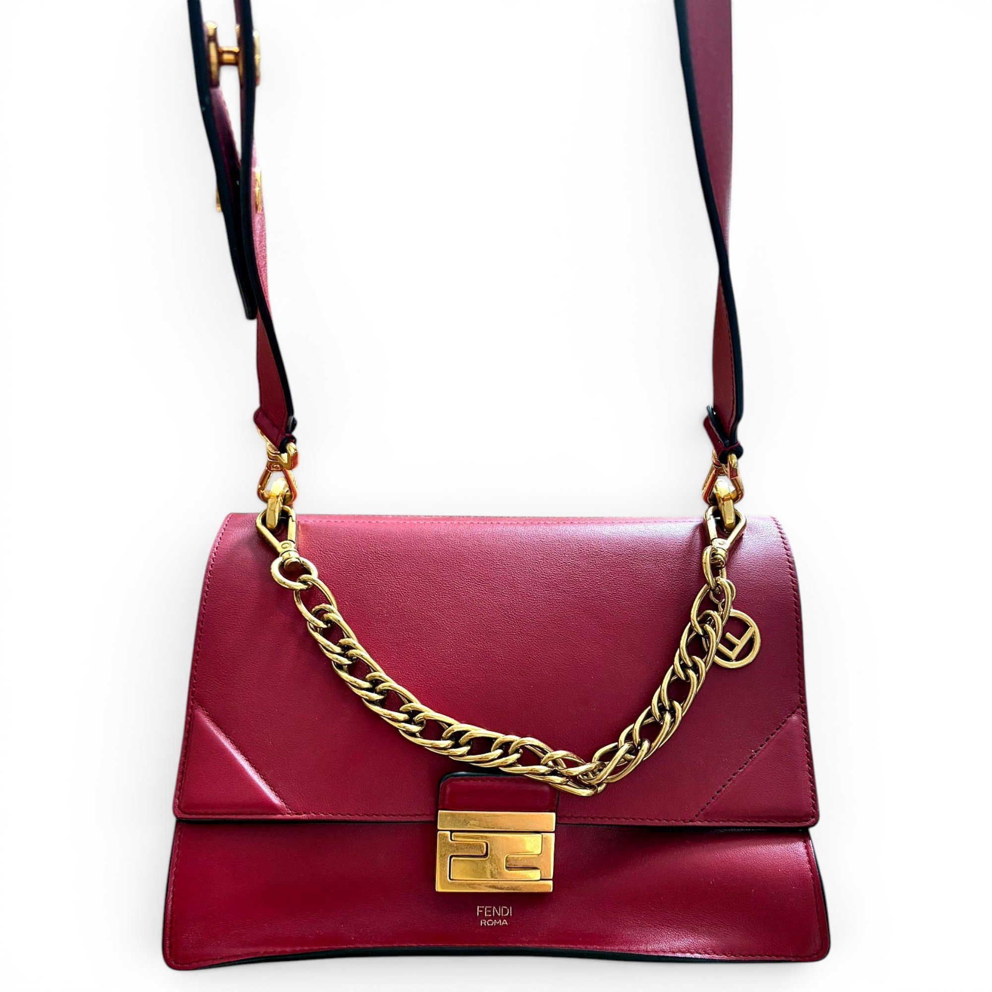 Kan U leather crossbody bag