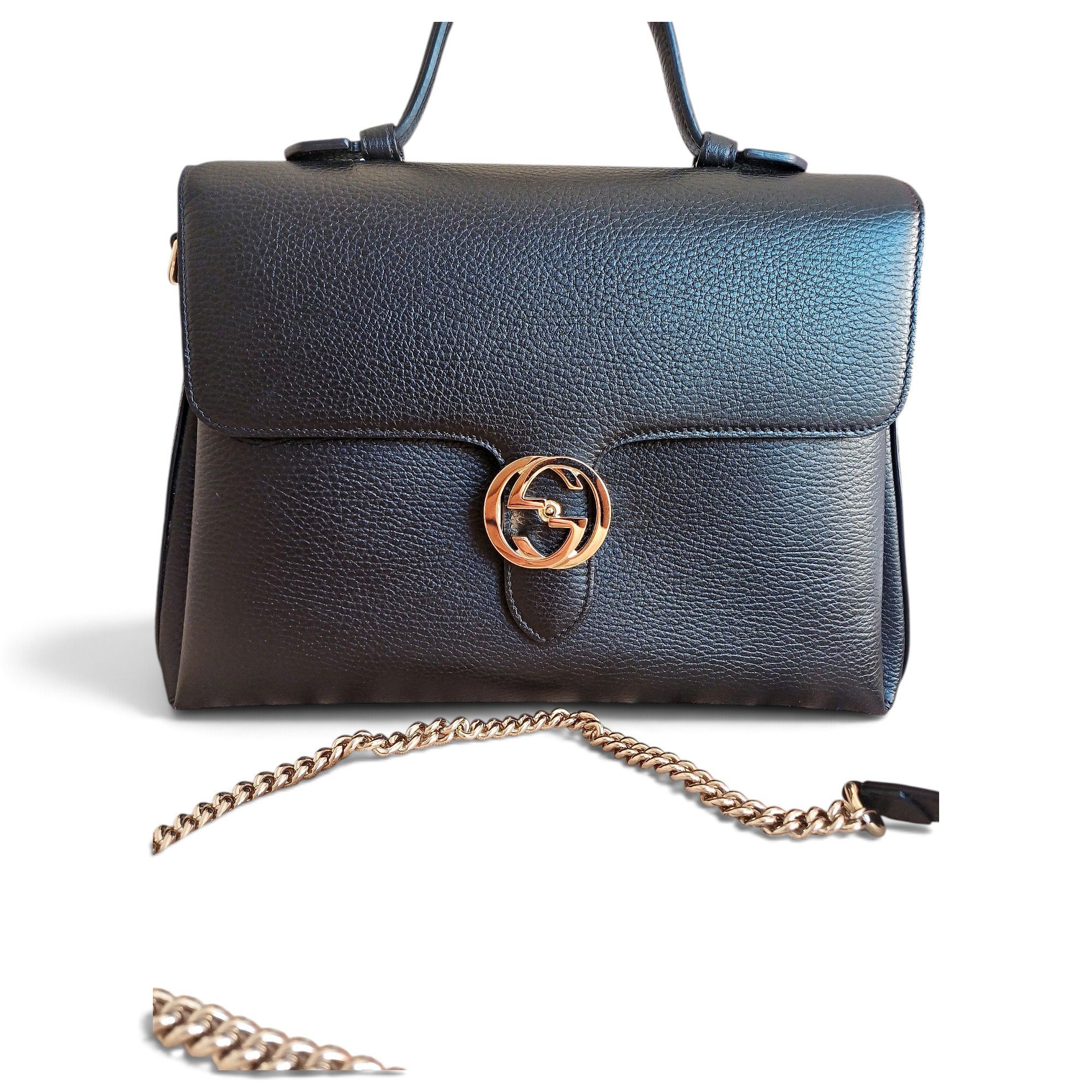 Leather crossbody bag