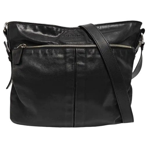 Leather crossbody bag