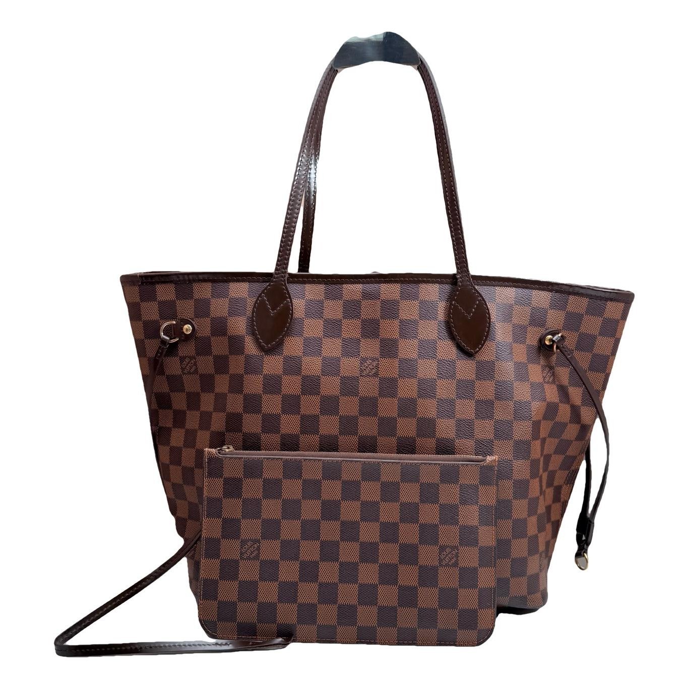 Neverfull leather tote