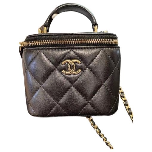 Trendy CC Vanity leather mini bag