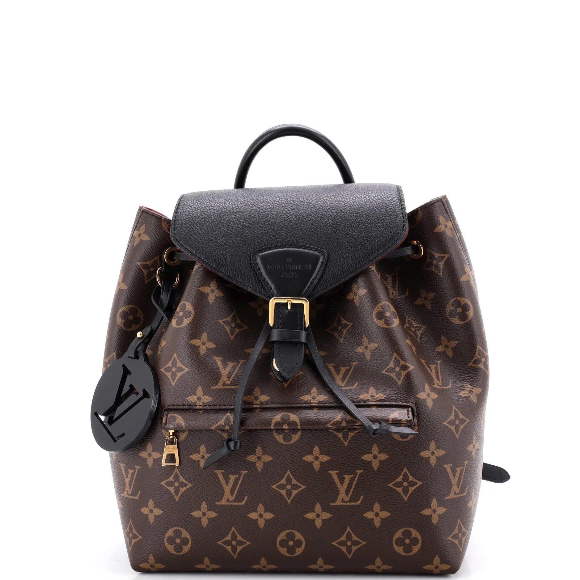 Leather backpack