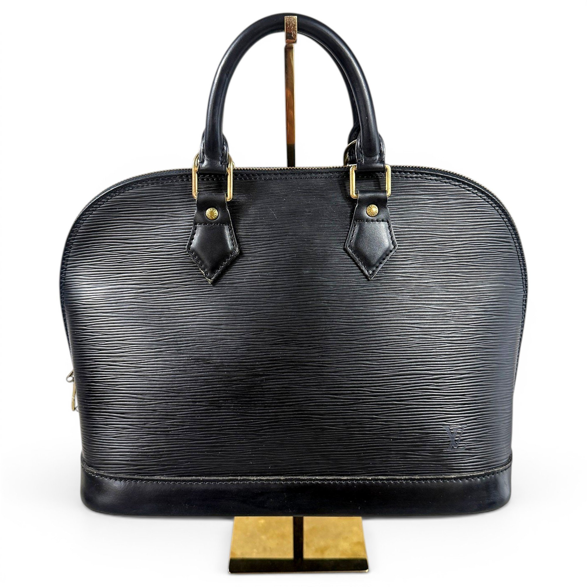 Alma leather handbag