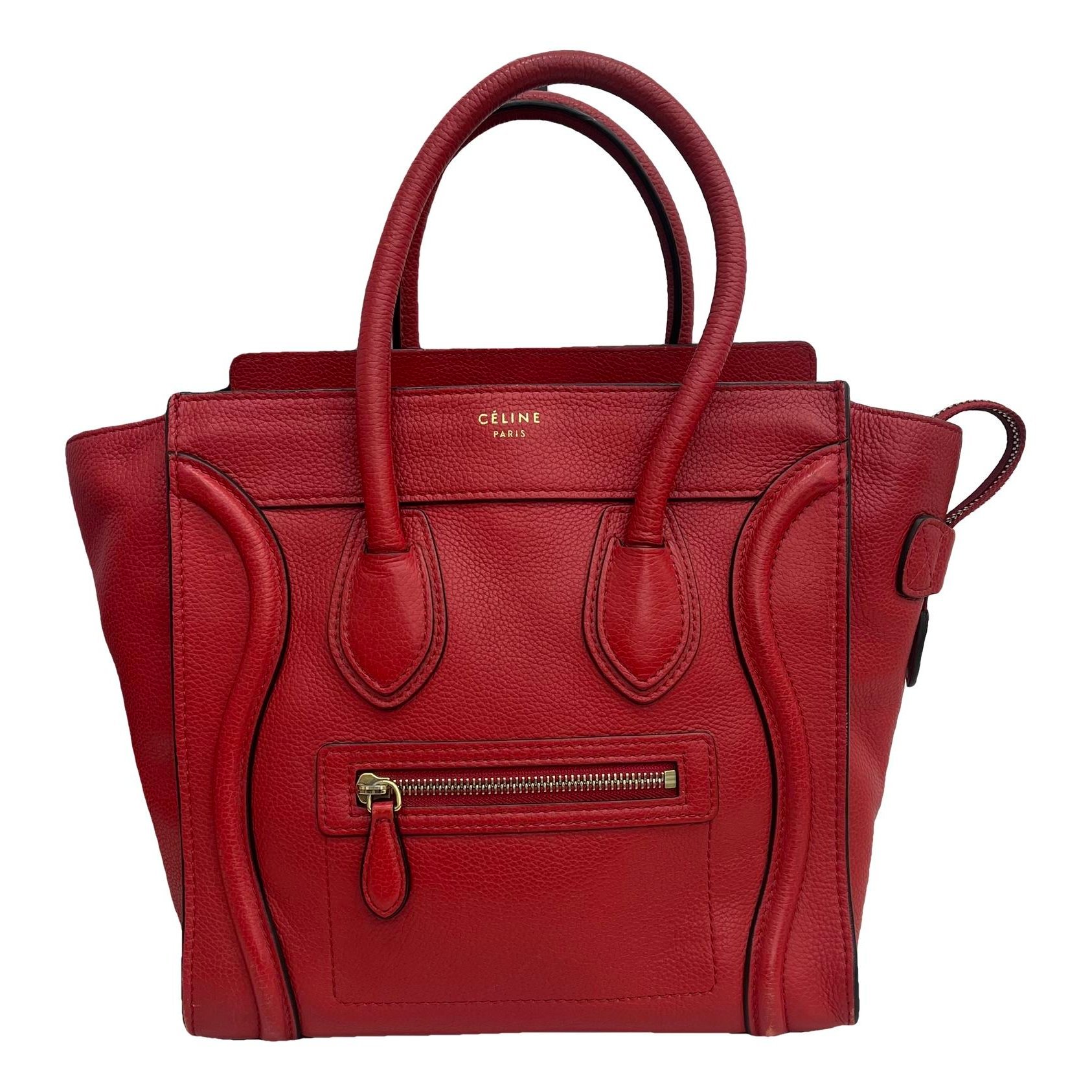 Luggage leather handbag