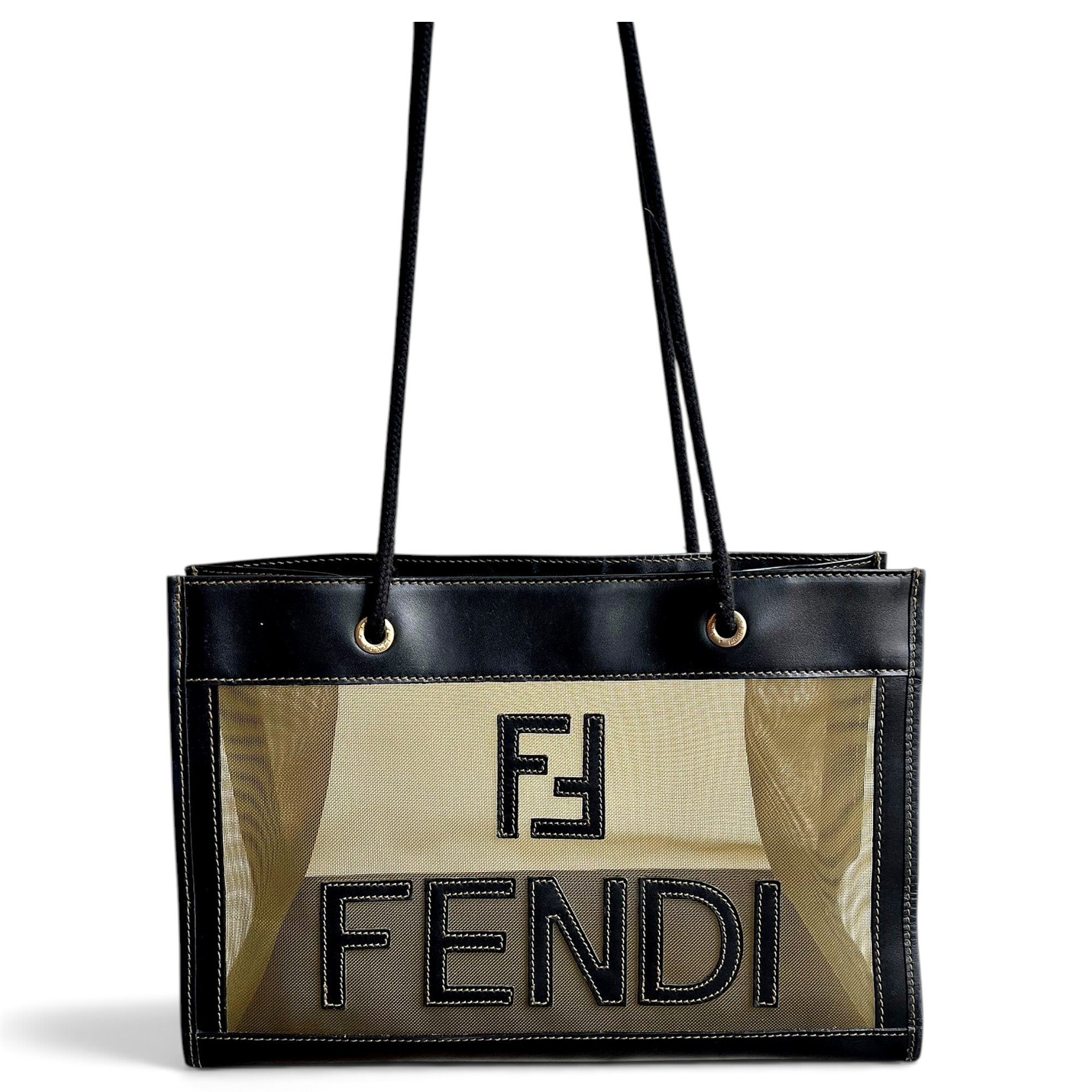 Leather tote