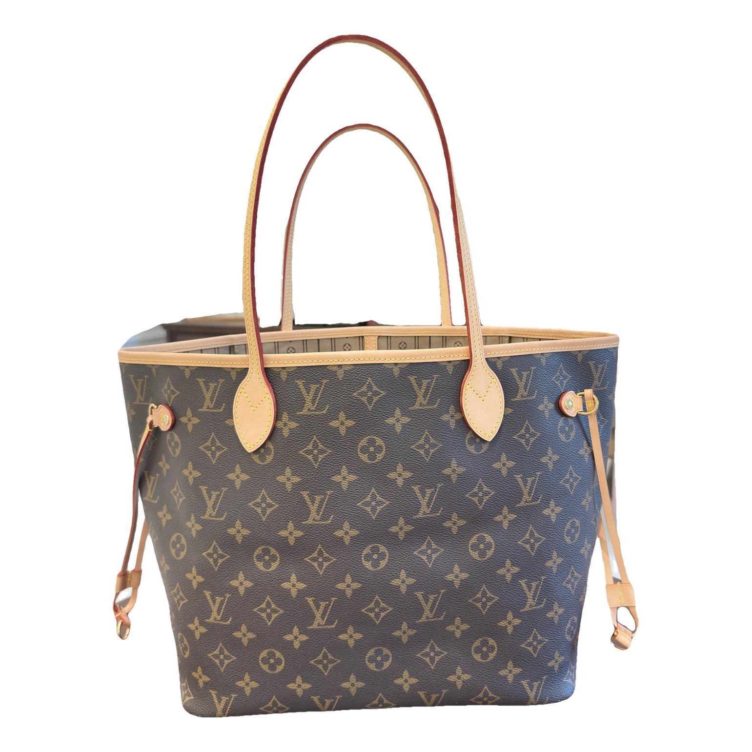 Neverfull leather tote