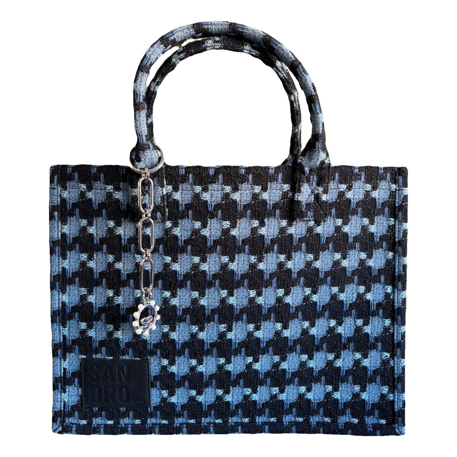 Sandro Tweed tote