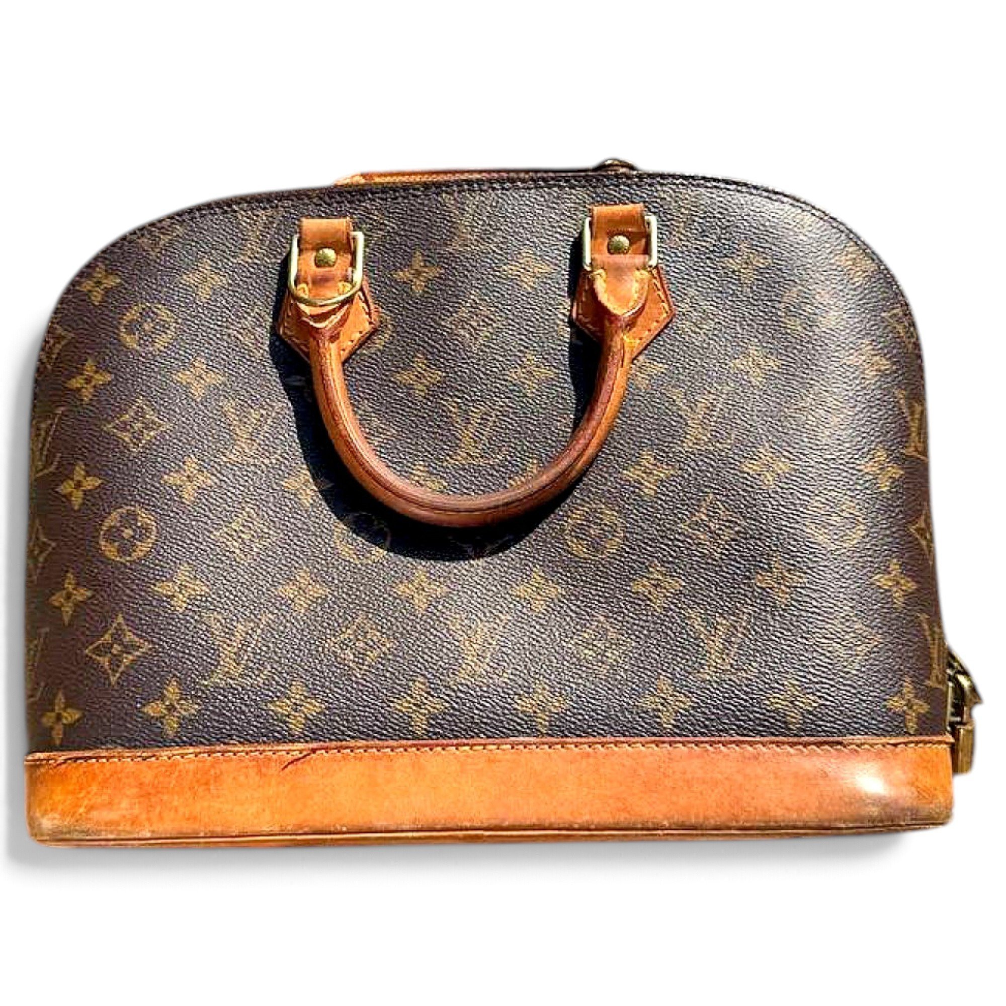 Alma leather handbag