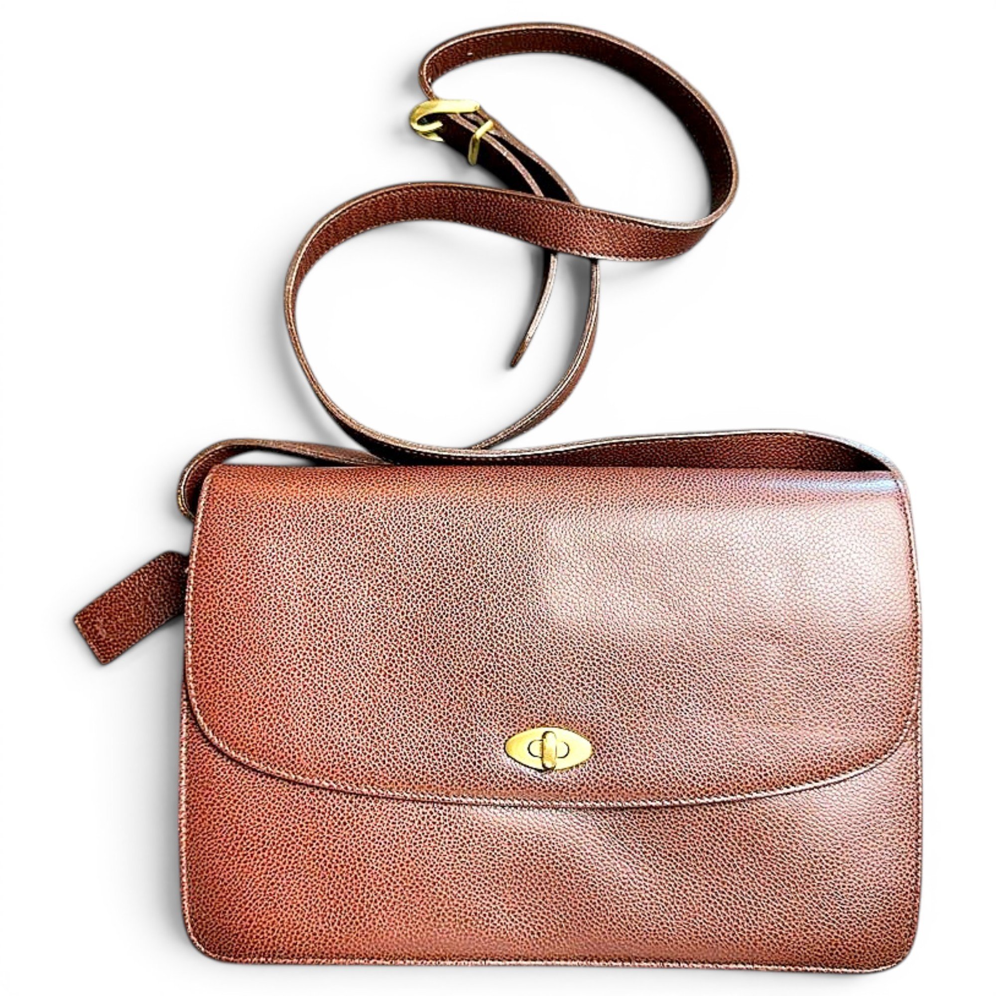 Signature Sufflette leather crossbody bag