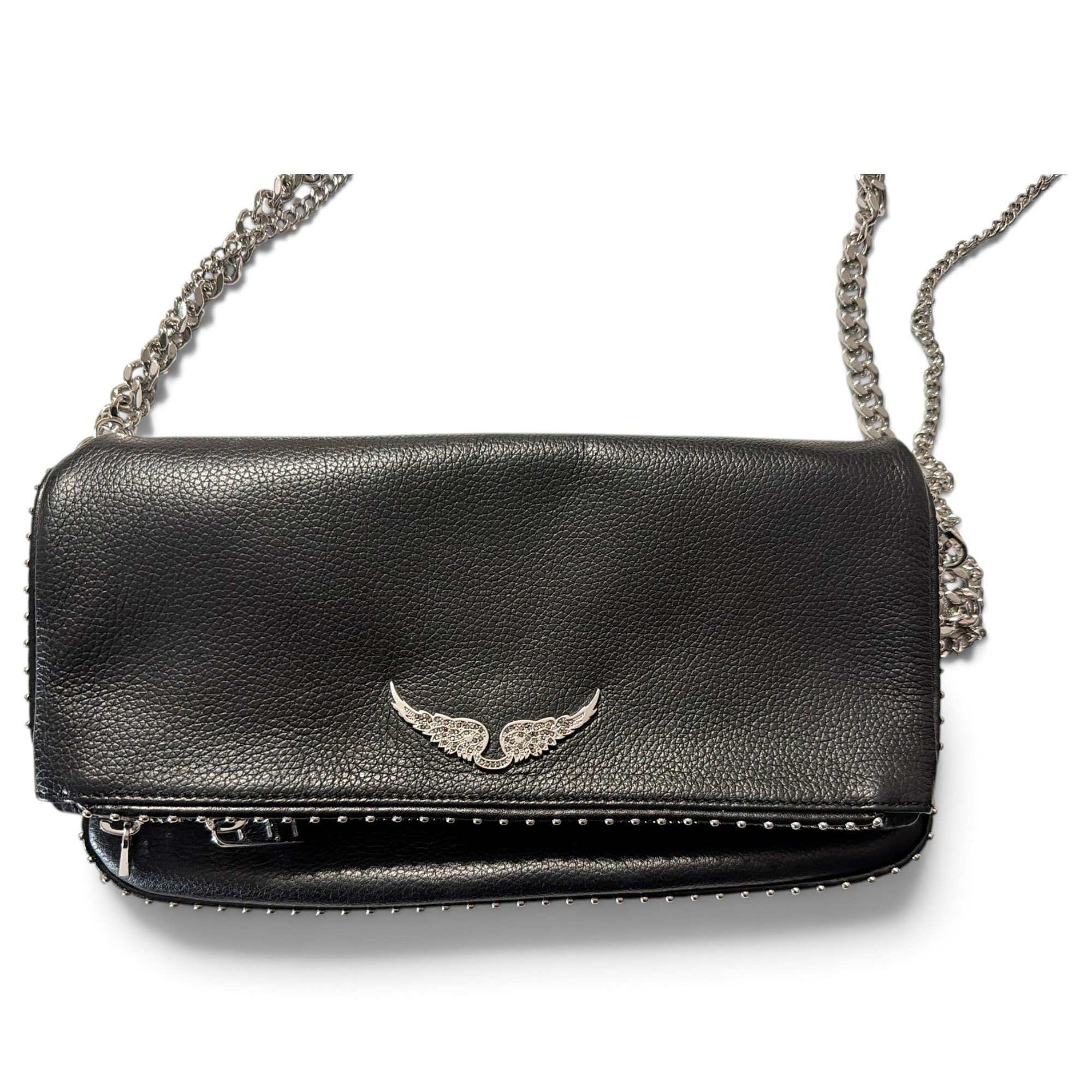 Rock leather handbag